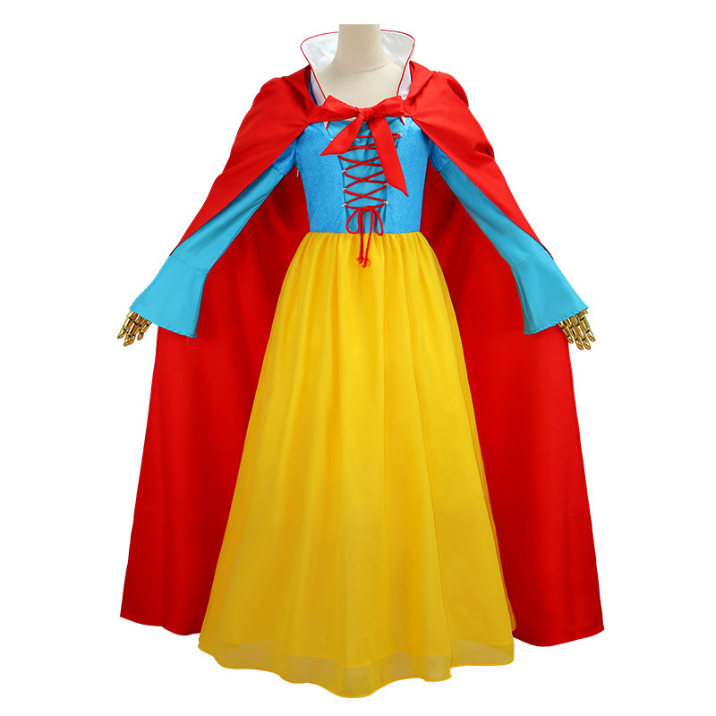 Anime Cosplay Real Life - 2025 Real-life versie Sneeuwwitje Cosplay Jurk