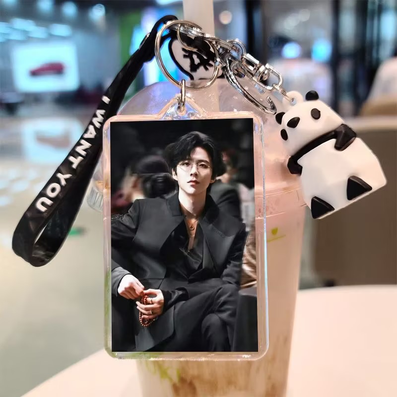 Anime Cosplay Photo - Liu Yuning Cosplay Sleutelhanger Foto Dubbelzijdig