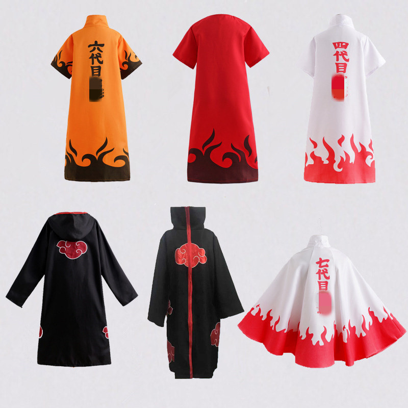 Anime Cosplay Obito - Anime Hokage Uzumaki Ninja Cosplay Kostuum