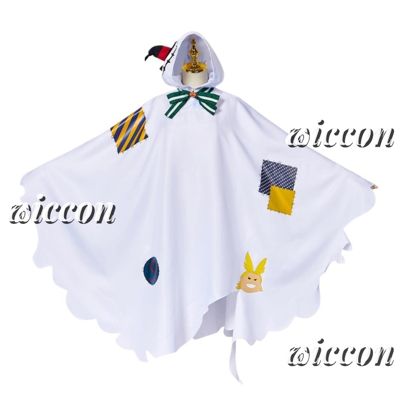 Anime Cosplay Photo - Academia Izuku Midoriya Cosplaykleding Spookachtige Capuchonmantel