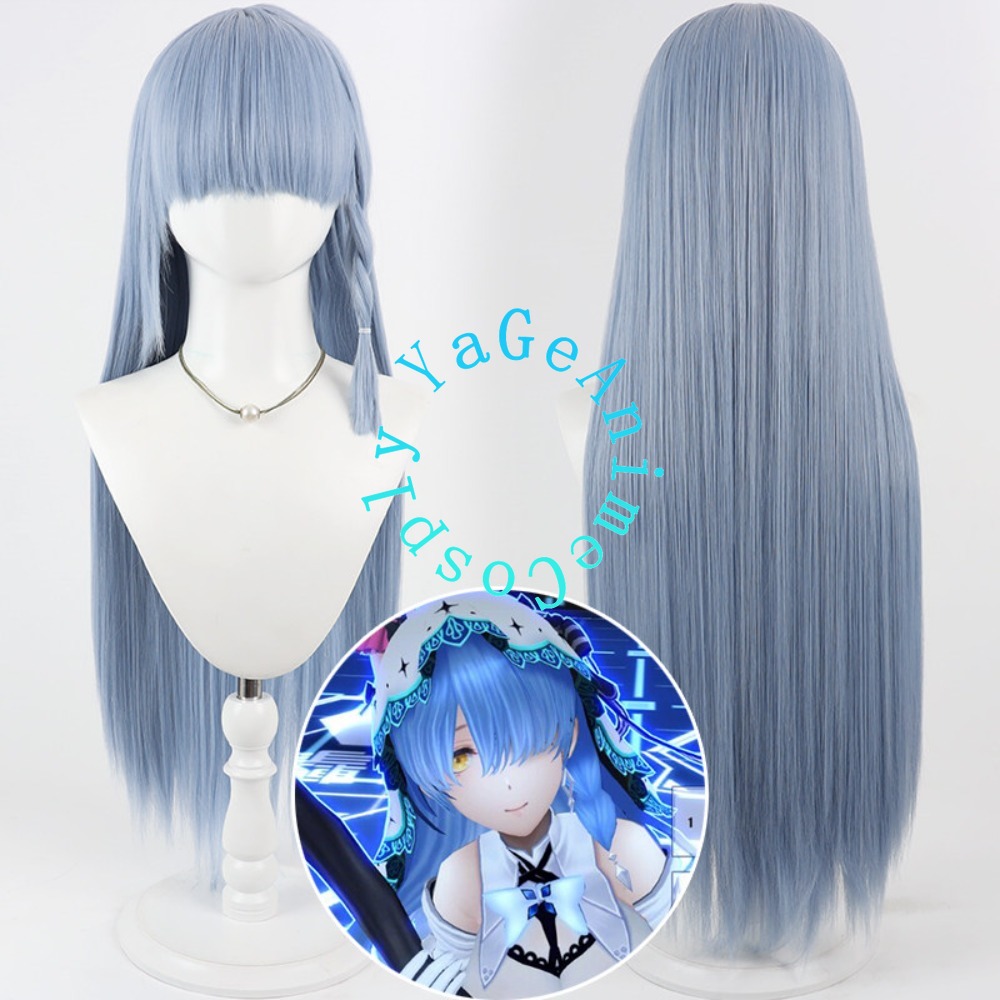 Re Zero Rem Wig - Re Zero Rem Cosplaypruik Lang Los
