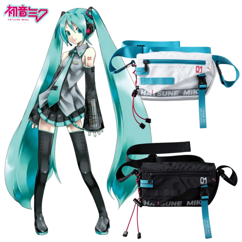 My Hero Academia Belt - Hatsune Miku Crossbody-schoudertas Neon Electronic Music