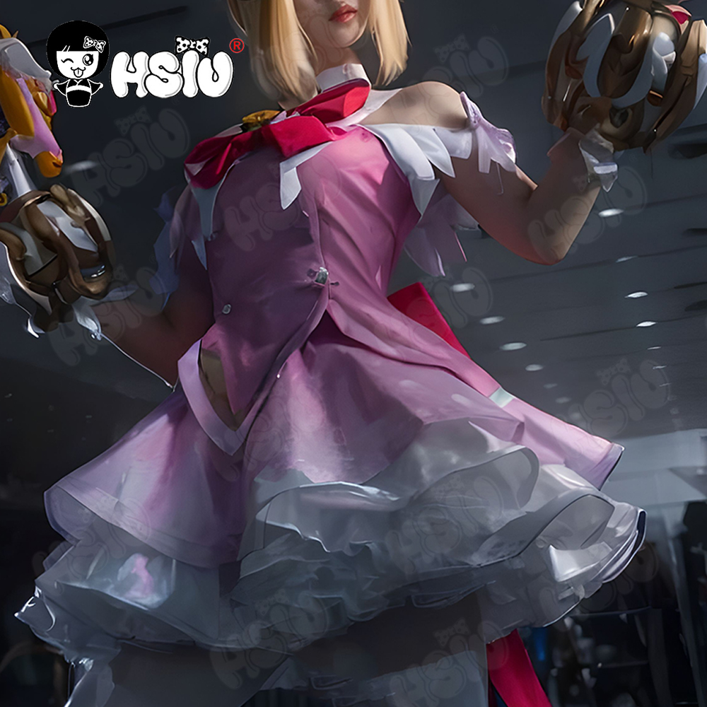 Anime Cosplay Waifu - Juno Cosplay Kostuum Pruik HSIU Blond
