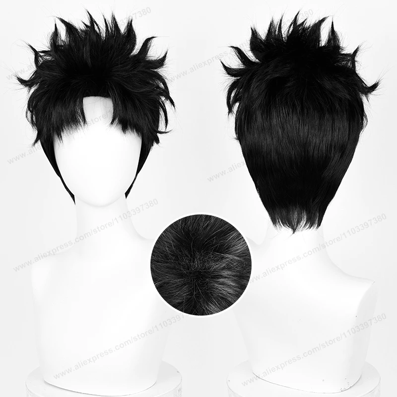 Anime Cosplay Obito - Okarun Cosplay Hittebestendige Synthetische Pruik Anime
