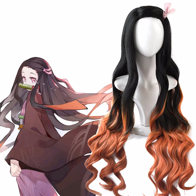 Kamado Nezuko Pruik Nezuko Cos - Anime Cosplay Realistic recensie en prijs