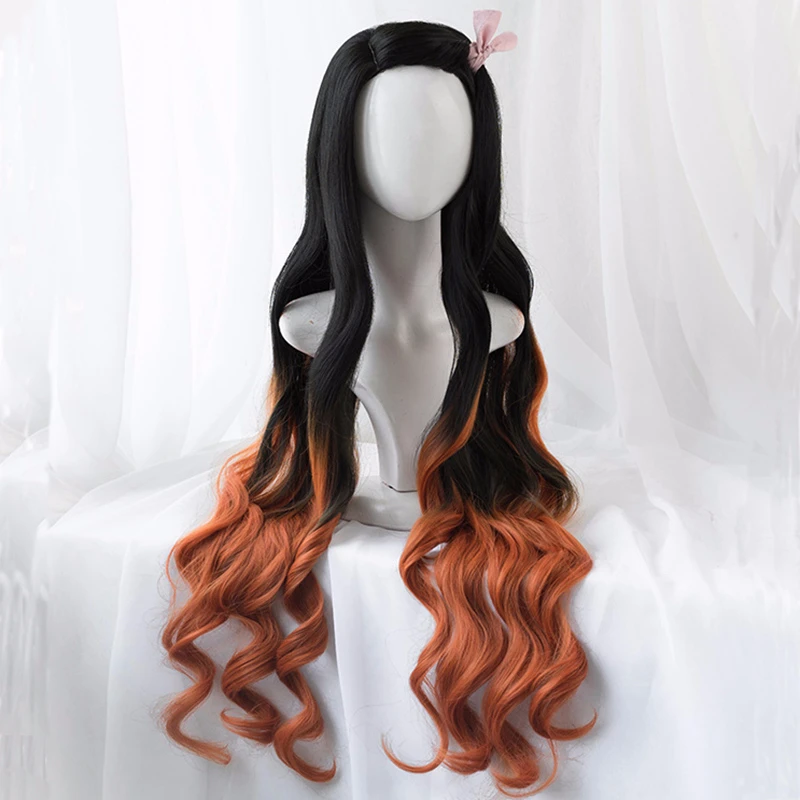 Kamado Nezuko Pruik Nezuko Cos - Anime Cosplay Realistic recensie en prijs