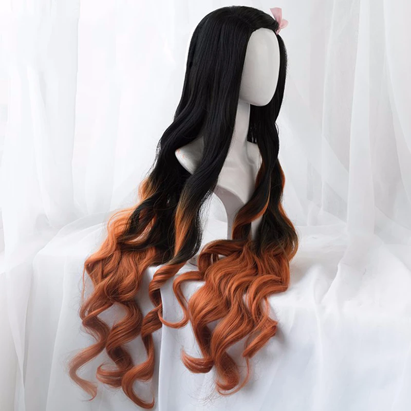 Kamado Nezuko Pruik Nezuko Cos - Anime Cosplay Realistic recensie en prijs
