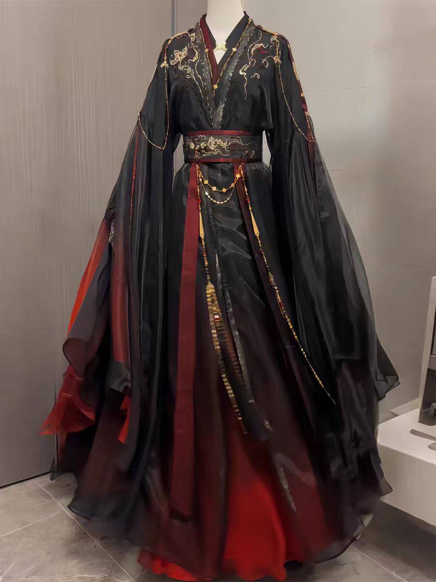 Unisex oude Chinese Xianxia-ge - Anime Cosplay Show recensie en prijs