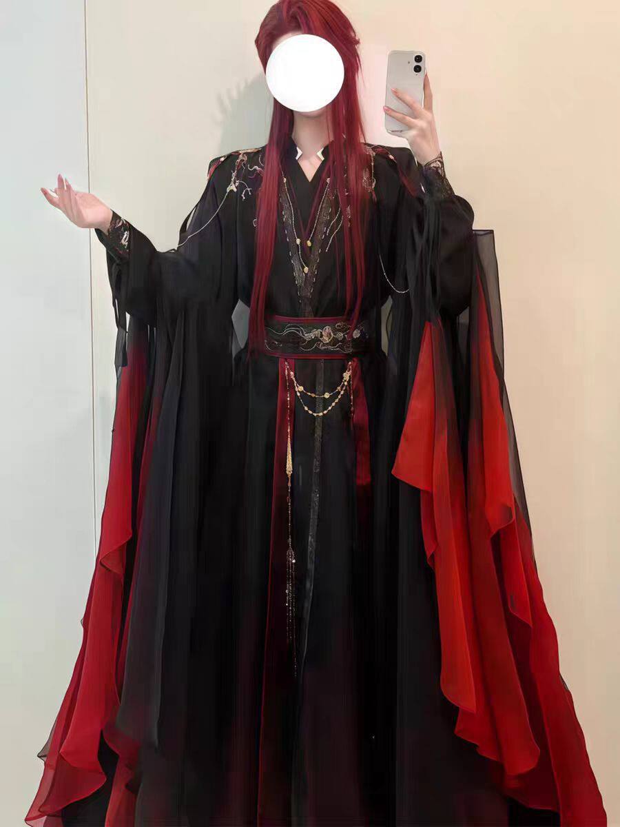 Unisex oude Chinese Xianxia-ge - Anime Cosplay Show recensie en prijs