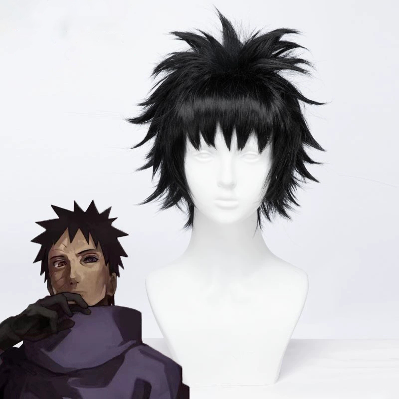 Cosplaypruik Uchiha Obito Anim - Anime Cosplay Obito recensie en prijs