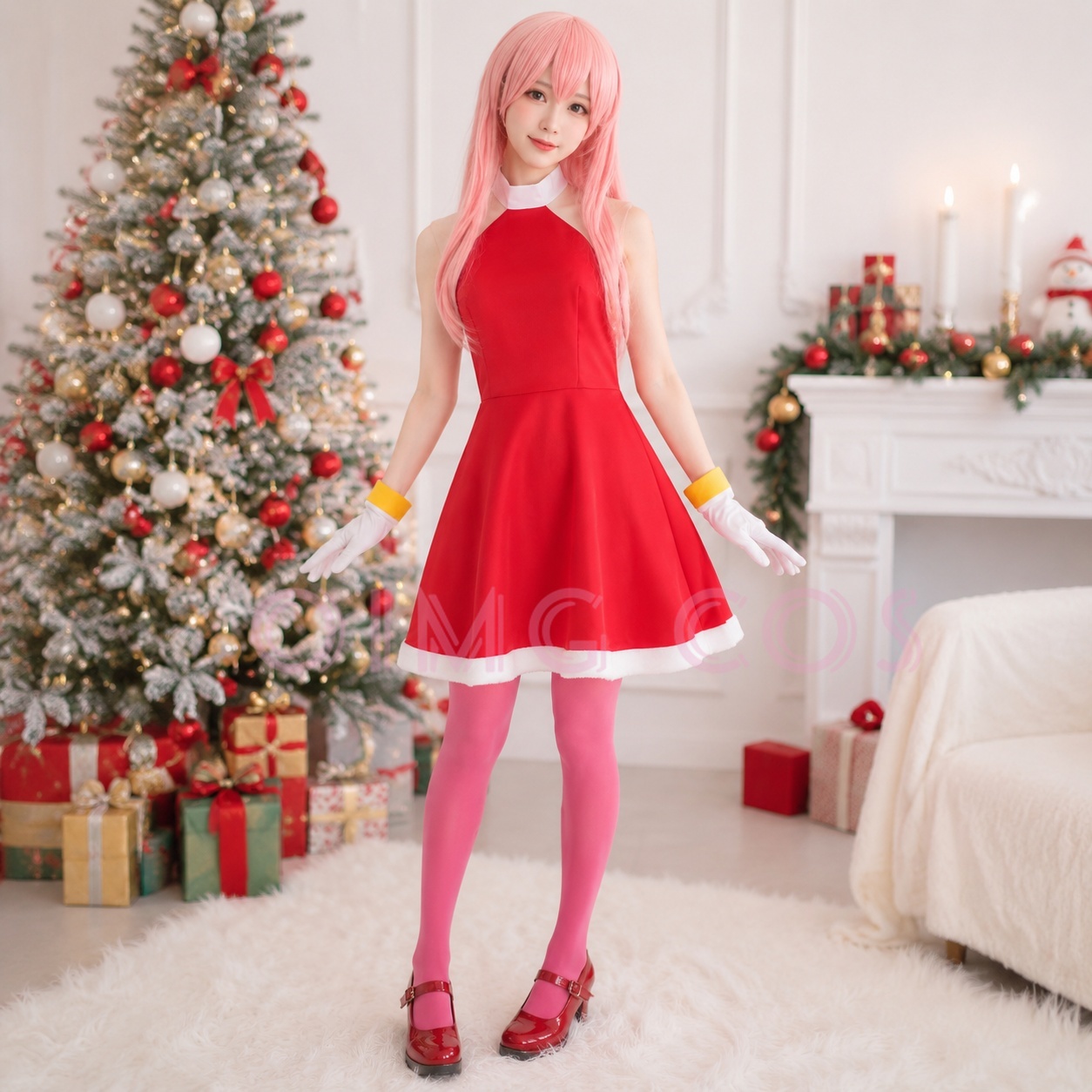 Amy Rose Cosplay Kostuum Volwa - Anime Cosplay Ladies recensie en prijs