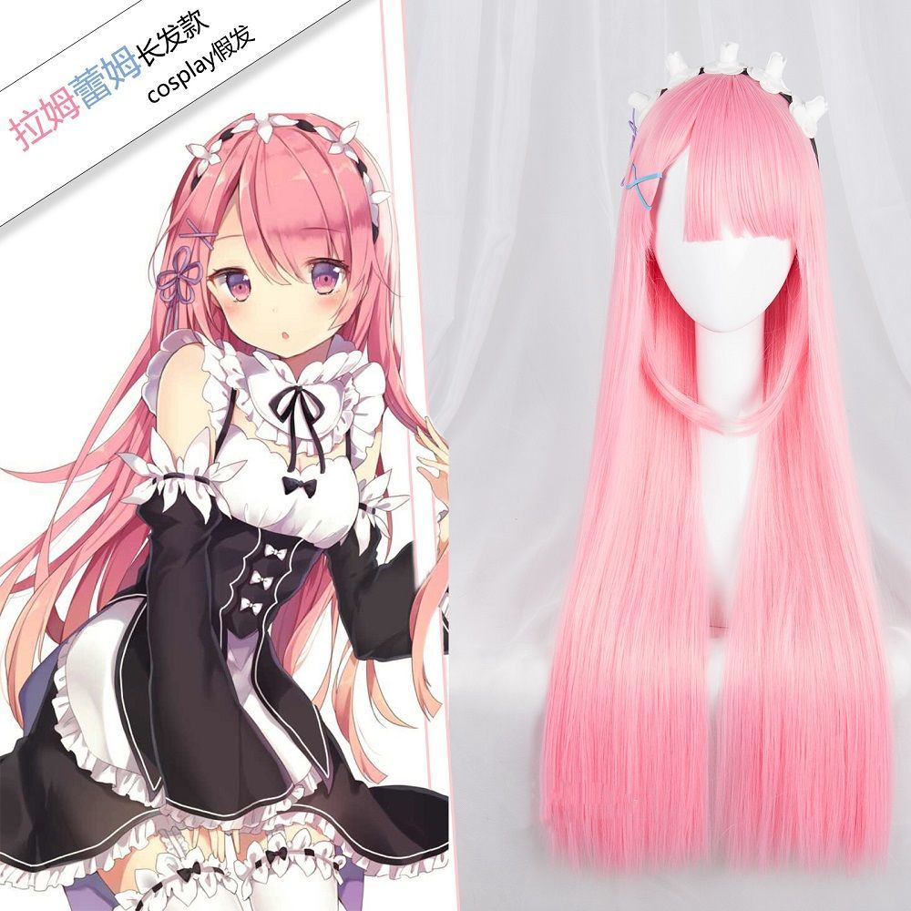 Re Zero Ram & Rem cosplay prui - Re Zero Rem Wig recensie en prijs