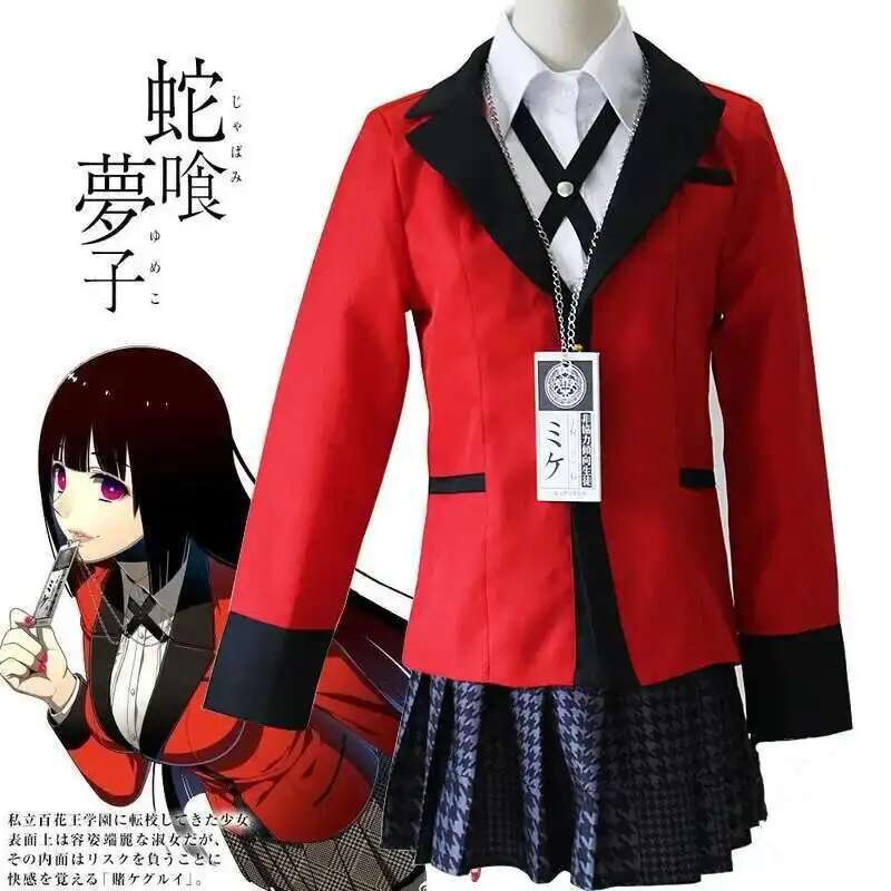 Anime Kakegurui Jabami Yumeko  - Anime Cosplay Yumeko recensie en prijs