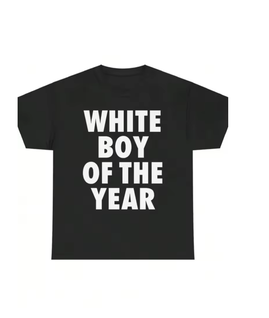 Witte Boy of the Year tekst T- - Anime Cosplay Meme recensie en prijs