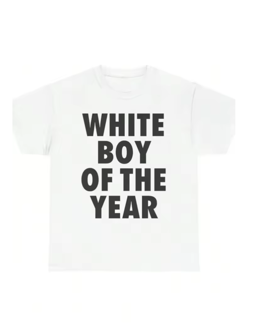 Witte Boy of the Year tekst T- - Anime Cosplay Meme recensie en prijs