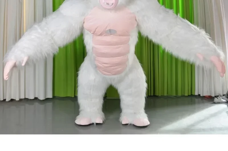 Echte opblaasbare gorilla kost - Anime Cosplay Real Life recensie en prijs