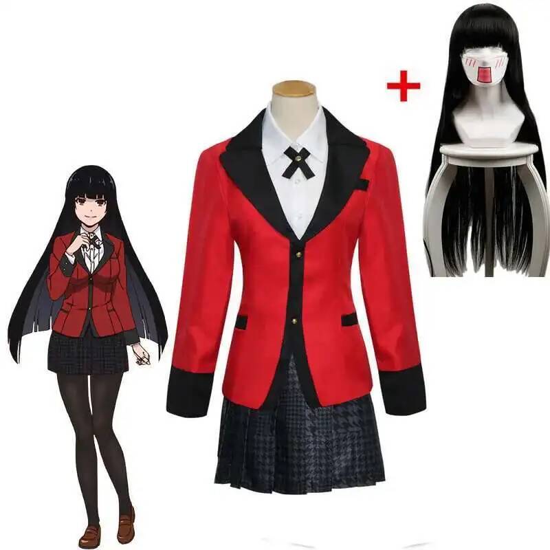 Anime Kakegurui Yumeko Jabami  - Anime Cosplay Yumeko recensie en prijs