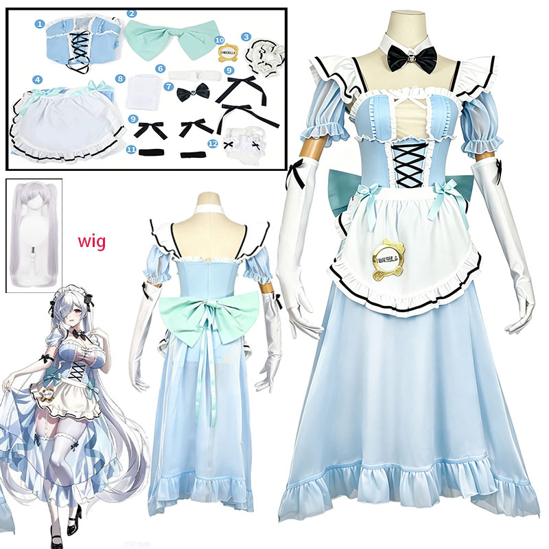 WHH Anime Game NIKKE Pilgrim C - Anime Cosplay Maid recensie en prijs