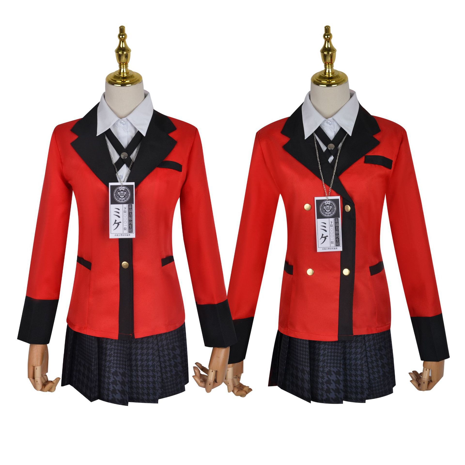 Kakegurui Anime Cosplay Kostuu - Anime Cosplay Yumeko recensie en prijs